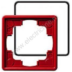 Gira S-Color Рамка тройная с уплотнительной вставкой, Красный